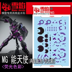 Model Decals Water Slide Decals Tool For 1/100 MG Exia (Recirculation Color) Fluorescent Sticker Models Toys Accessories
