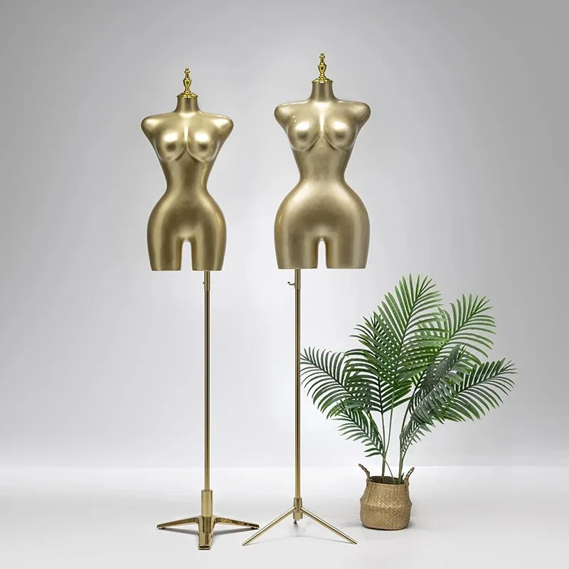 

Model Props Female Half Body Window Thin Waist Big Butt Fake Doll Model Special Display Rack