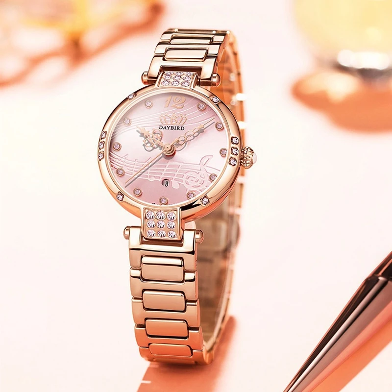 New Fashion Trend Women Watches Rose Gold Automatic Mechanical Watch for Women Original Luxury Waterproof Ladies Watch Reloj