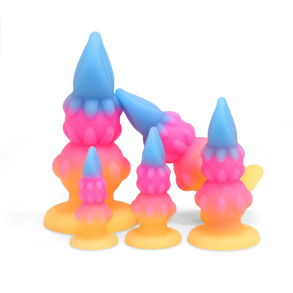 Briller Plug Anal gode stimuler l'anus vagin godemichet Anal masturbateur pénis doux dilatateur Anal avec ventouse jouets sexuels femmes