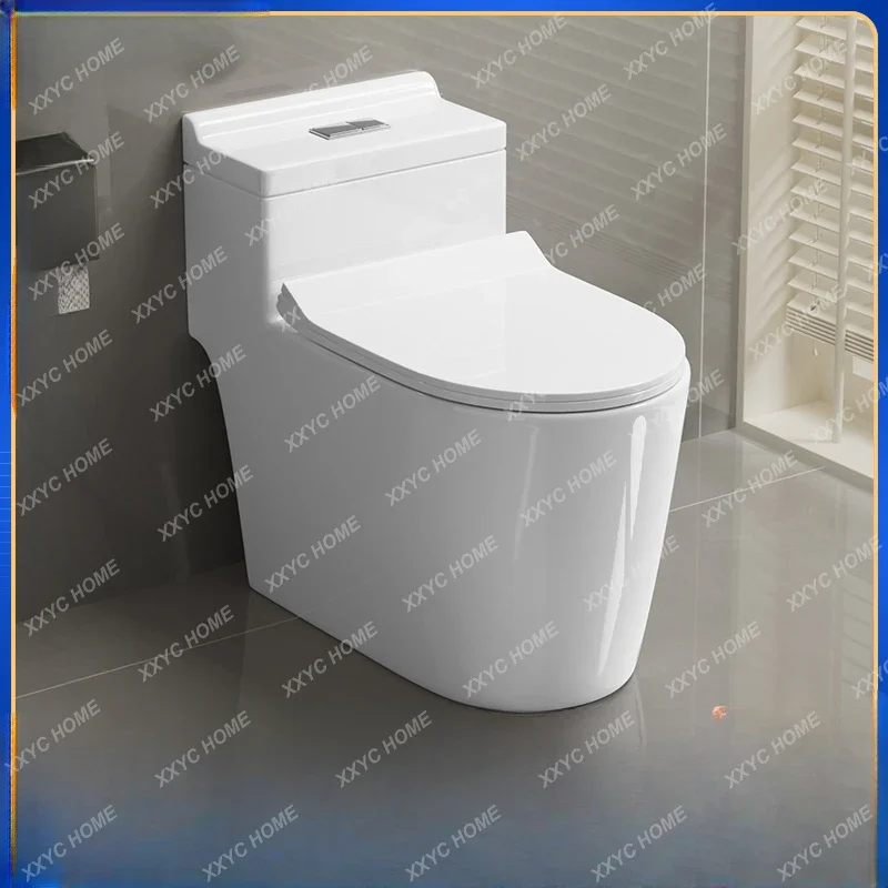 

Toilet Bowl Household Pumping Large Diameter Pipe Deodorant Mute Water-Saving Siphon Seat Small Apartment Sit Toilet