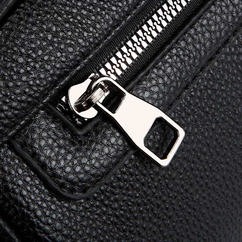 Hohe Qualität Weiches Leder Männer Taschen Mode Business Clutch Tasche Casual Reise handtasche Telefon Geldbörse Designer für Männliche Geburtstag Geschenk – Detail 18