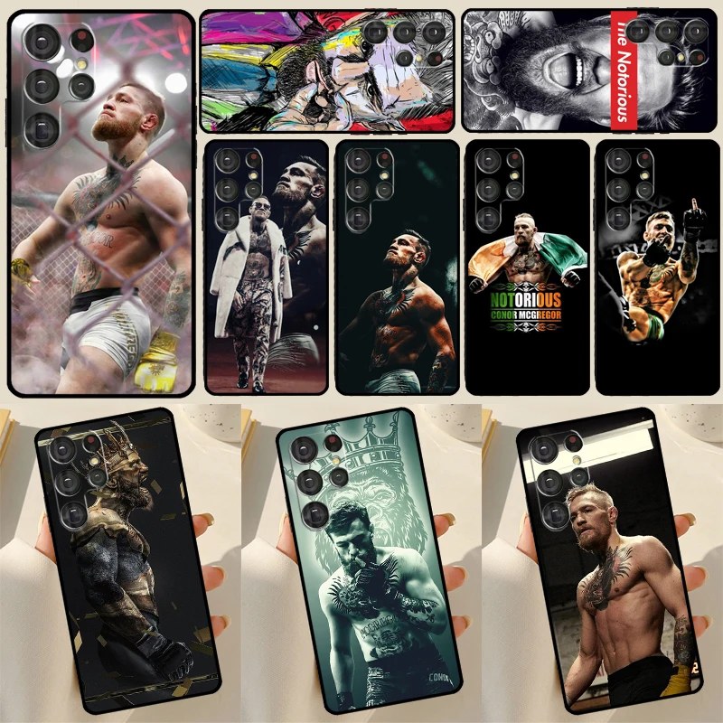 Conor McGregor Case For Samsung Galaxy S23 S21 S22 Ultra Note 20 S20 FE S8 S9 S10 Note 10 Plus Phone Shell