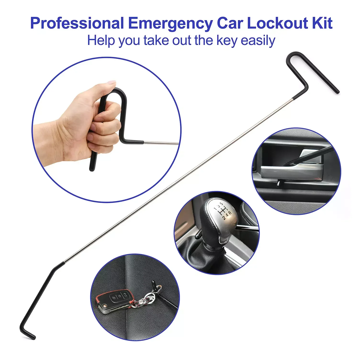 new Car Access Tools Long Reach Set Used for Auto Door Repair Tools Locksmith Tools Kits /lot