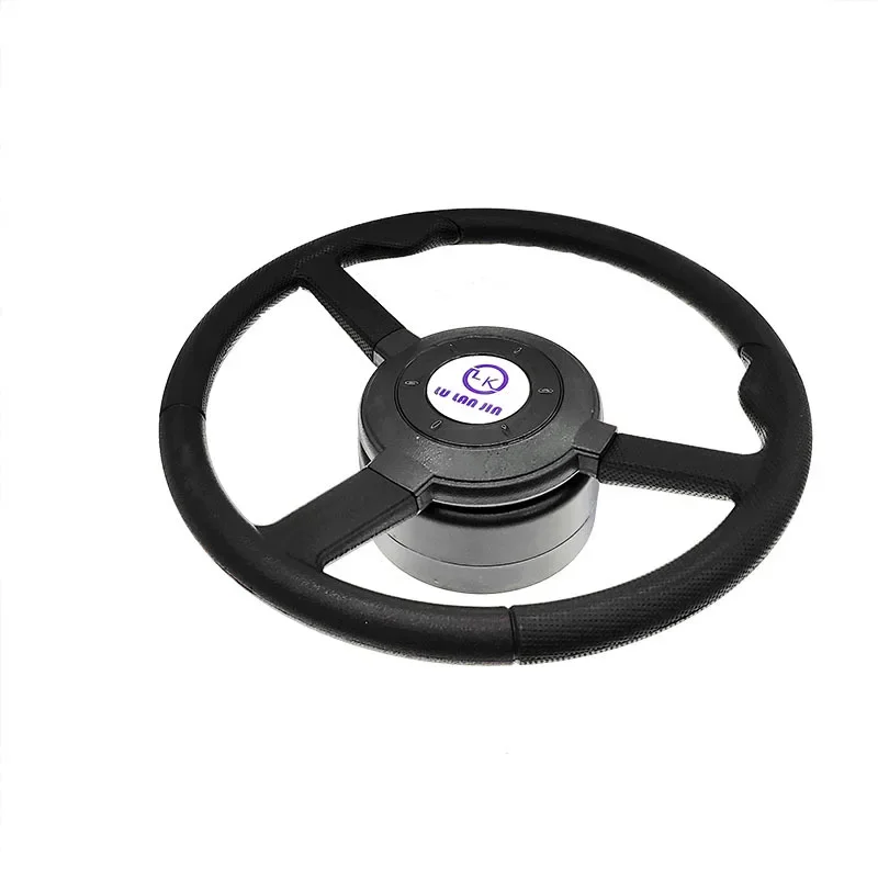 Agricultural auxiliary steering wheel steering gear