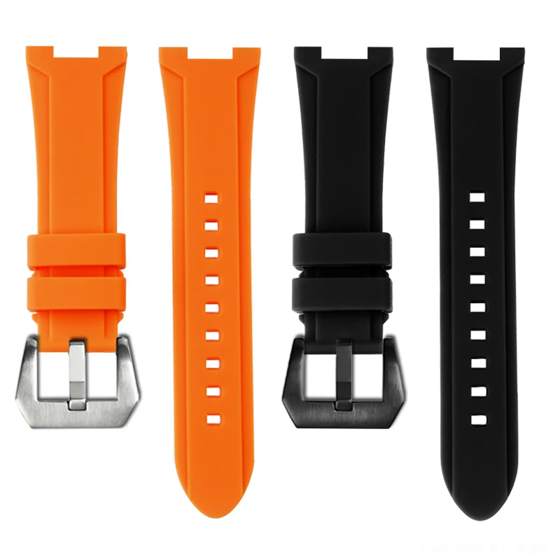 For CASIO PROTREK PRG-240 PRG-130YT PRW-1500 replace strap prg240 prg130 watch band soft silicone strap accessory with tool men