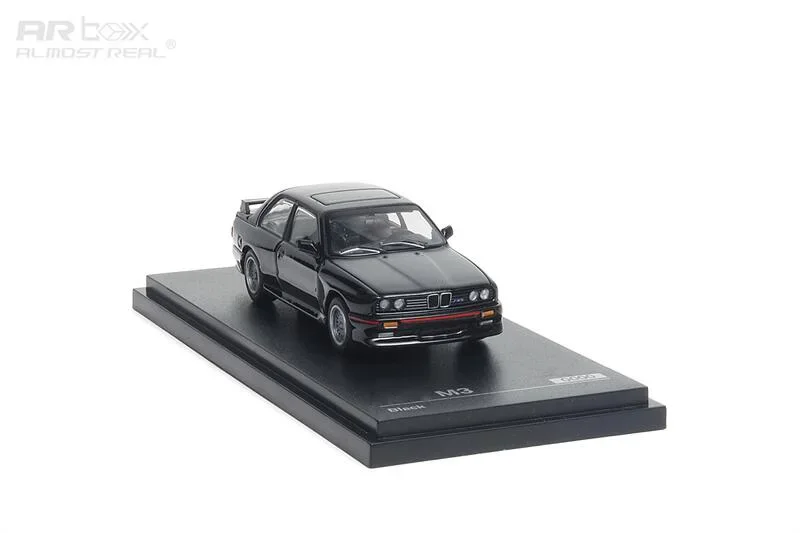 

Presale AR Box 1:64 3 Series M3 Mk1 E30 Sedan Black Model Car