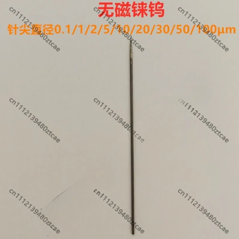 Non-magnetic tungsten steel probe wafer chip probe station test needle 0.1um micron needle 100nm nano rhenium tungsten tip