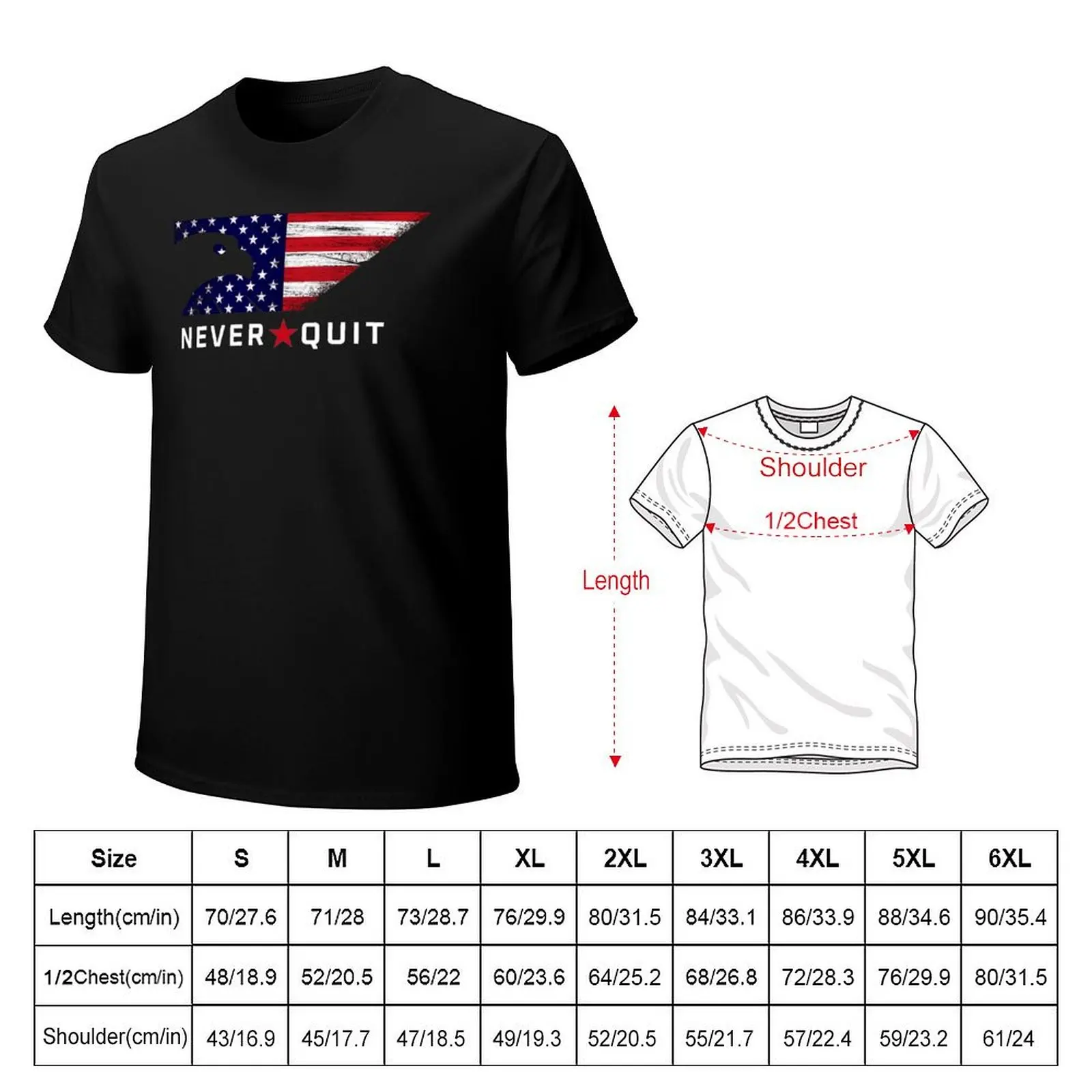 SEAL TEAM SONNY QUINN SEASON 6 NEVER QUIT REPLICA T-Shirt Holiday Vacation Tee Shirt
