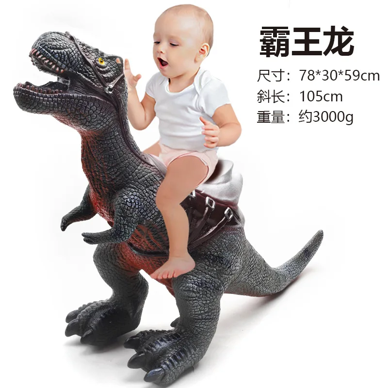 

Super Dinosaur Model Toys Big Can Mount 50 pounds T-Rex Brachiosaurus Jurass Park Soft Puppets Worlds Toy for Kids Boys Gift