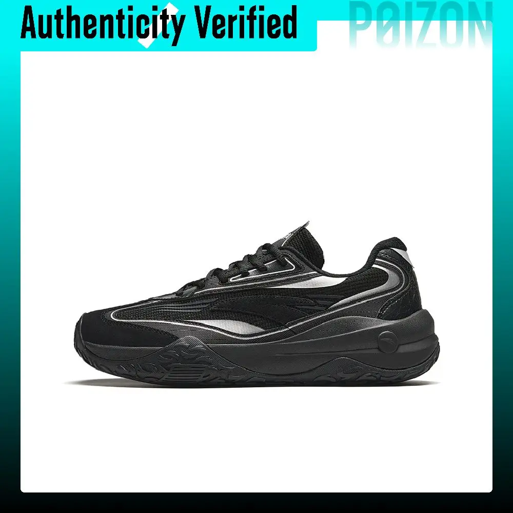 Anta Low top Casual Shoes Men's Black 912418870-3