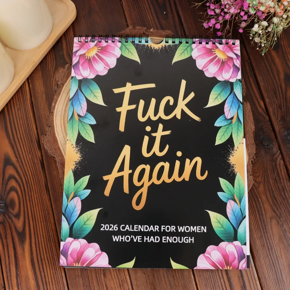 

2026 Women'S Wall Calendar - Mental Health Planner with Large Notes Section, Perfect for Home & Office Organization, Ideal Room