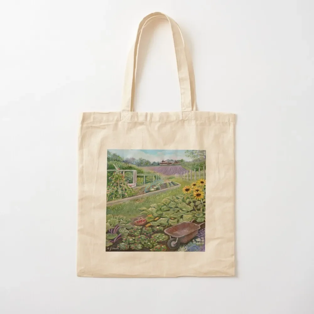 Escape to the Allotment' by Sonia Finch Tote Bag female bag Shopper Canvas stote bag