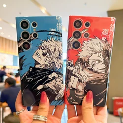 Cool Anime Cartoon Phone Case for Samsung Galaxy S24 S23 FE S20 S21 S22 Plus S25 Ultra Note 20 9 10 Plus Cute Manga Back Cover