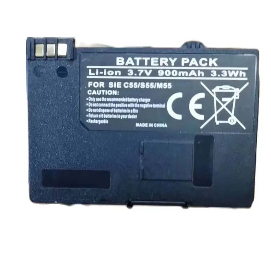 

10pcs Battery C55 M55 S55 900mAh for Siemens A52/A55/A57/A60/A62/A65/A70/C55/GIGASET SL1/SL56/SL100/SL565/M55/S55 (EBA-510)