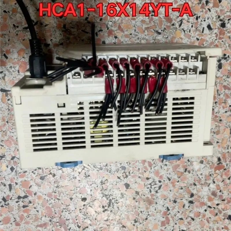 Second-hand HCA1-16X14YT-A PLC controller function test is normal