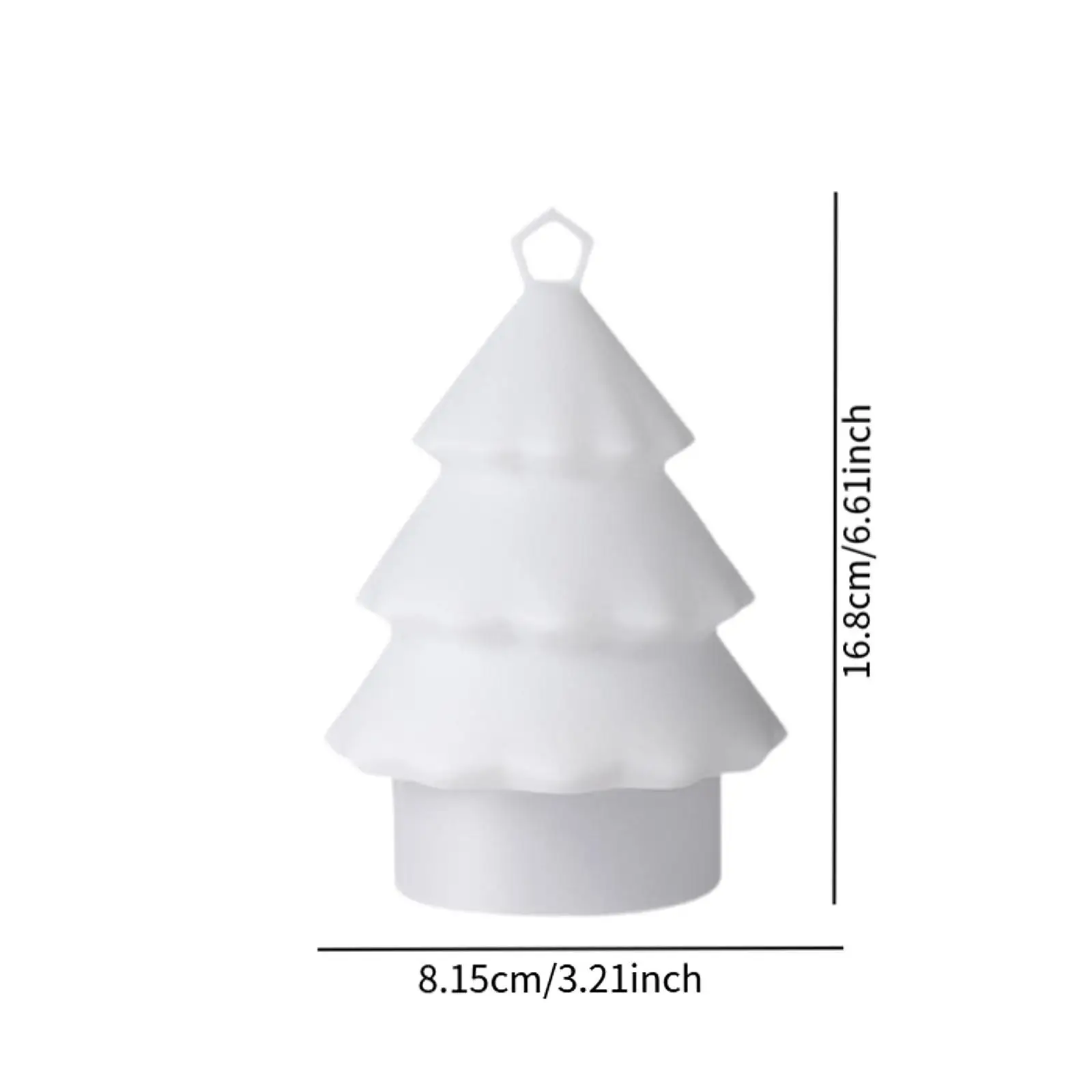 شجرة عيد الميلاد LED ضوء الليل عيد الميلاد الديكور التخييم جو الضوء #6