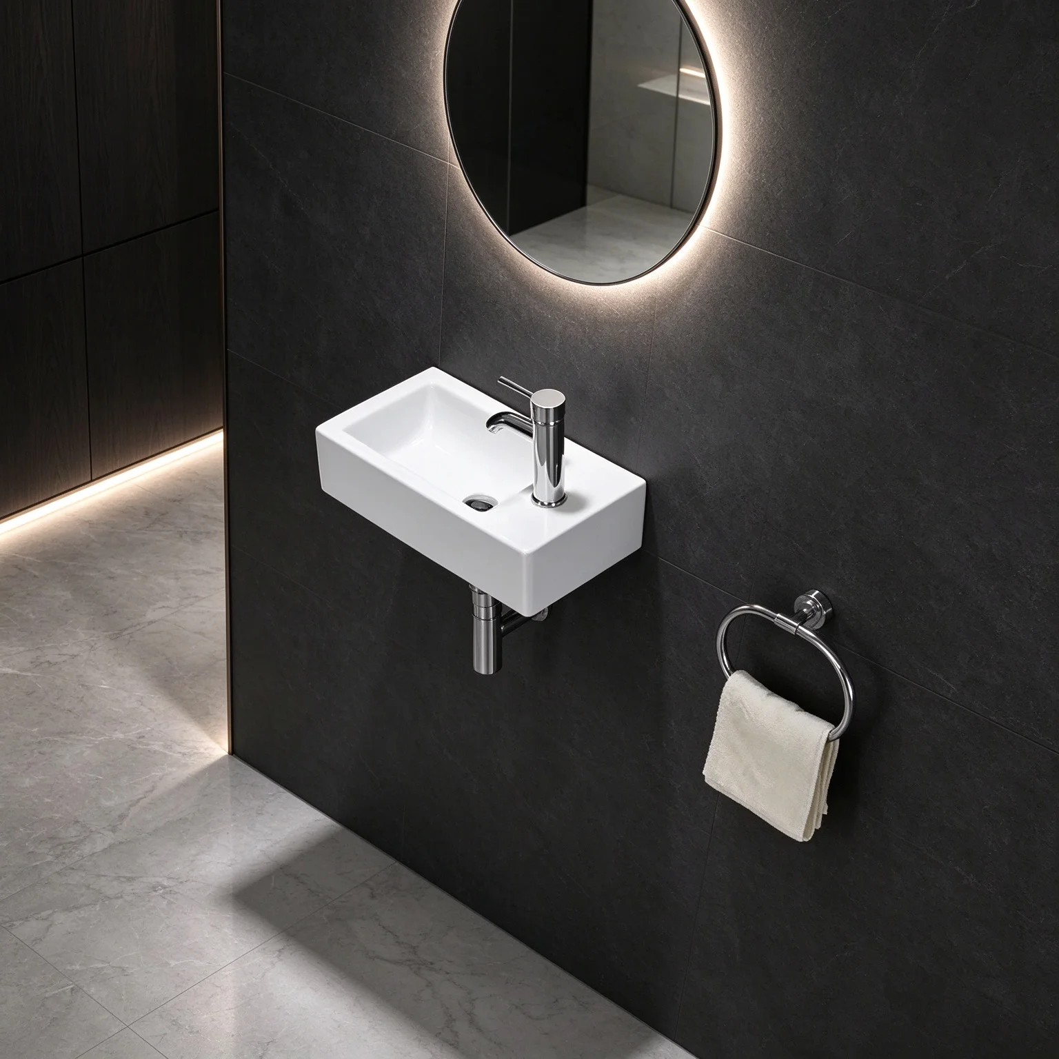 Luxury Modern White Ceramic Art Basin Countertop Wash Basin Bathroom Sink Vanity Bowl Above Counter Vessel Basin for Bathroom