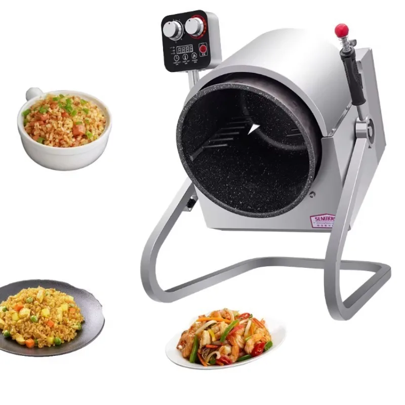 New Style Tabletop Intelligent Automatic Electric Cooking Wok Cooking Machine Robot Automatic Food Cooking Machine