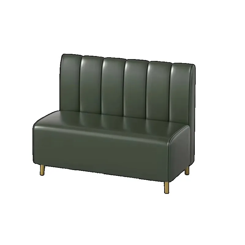 Modern Eco-Friendly Leather Bar Set for Coffee Shops Hotels Home Bars-Durable Table Chairs Booth Sofas (Outdoor Dining)