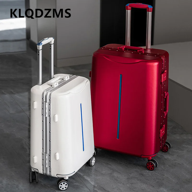KLQDZMS New Suitcase Large Capacity Trolley Case PC Boarding Box 20