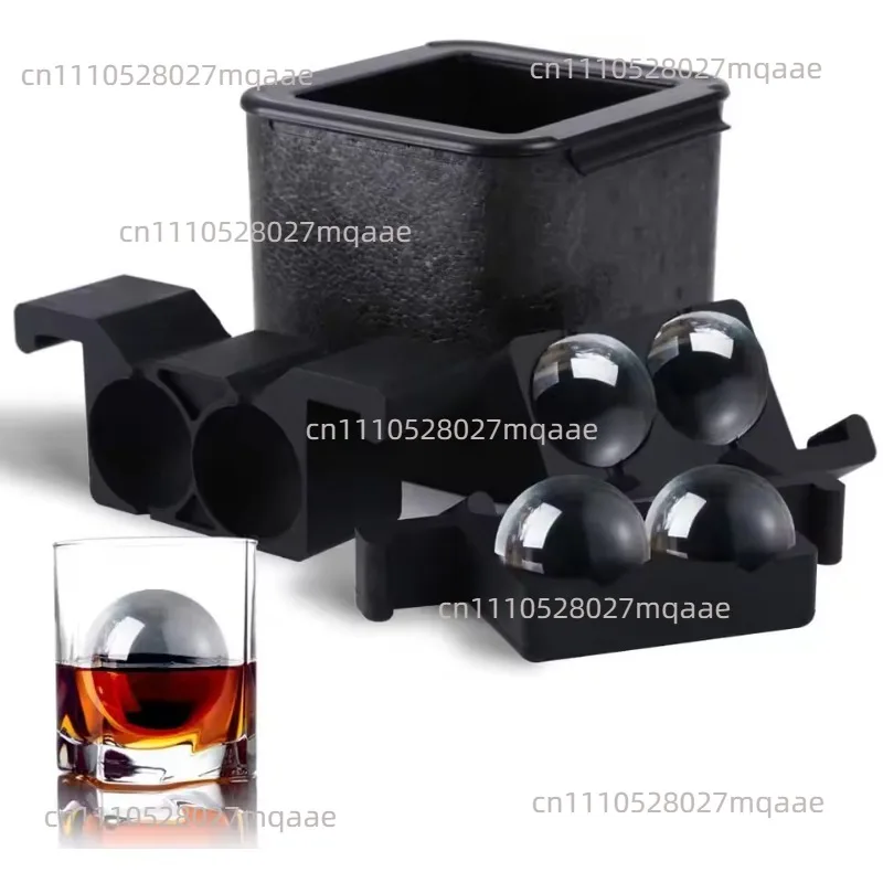 Bubble Free Ice Hockey Square Diamond Ice Grid Production Bar FOR Whiskey Specific Silicone Large Ice Cube Mold