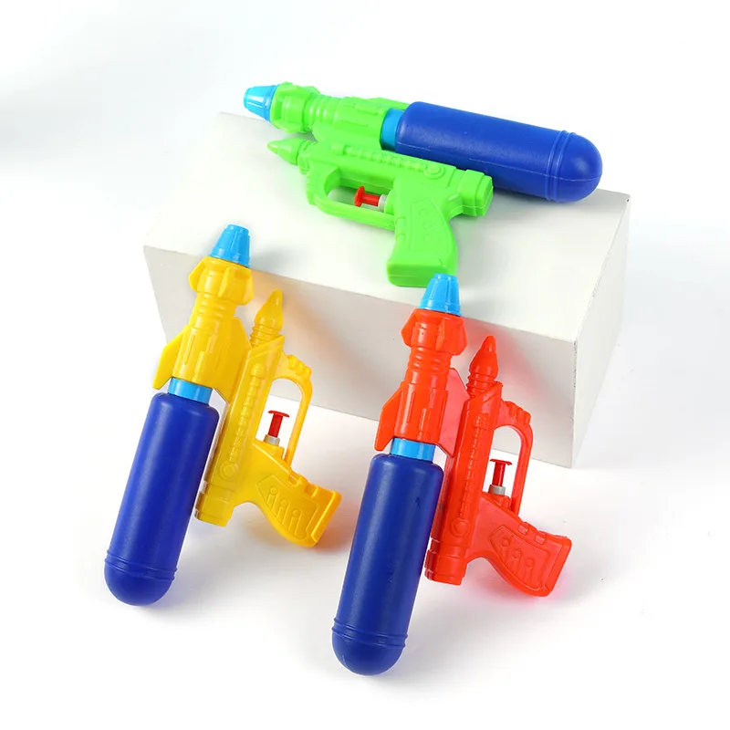 Water Gun Summer Outdoor Water Spray Gun Toy Pull High Pressure Range Beach Pools Water Fun Play Children Boys Girls 19.5CM