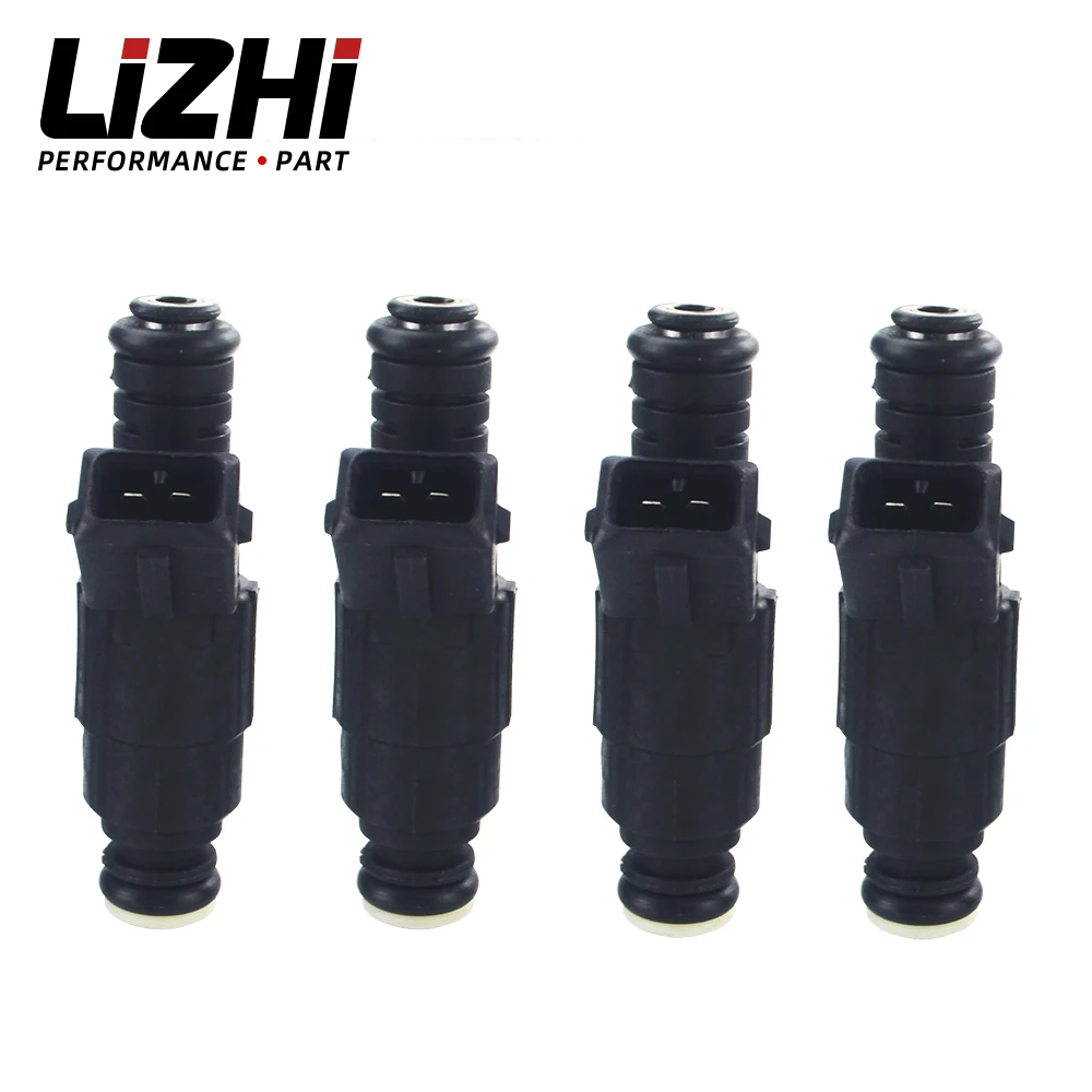 4 Pcs High Flow 850CC Fuel Injector GT850 Type(Long) for high performance for racing cars LZ4443-4