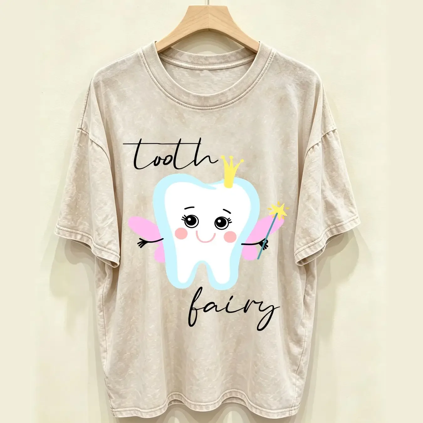 washed T Shirt Tooth Fairy Costume Halloween Shirtth s For Dentists DentisT Dental Student vintage Washed Unisex graphic