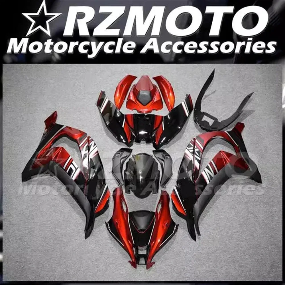 

4Gifts New ABS Full Fairings Kit Fit For KAWASAKI ZX-10R ZX10R 2016 2017 2018 2019 16 17 18 19 Bodywork Set Custom Red