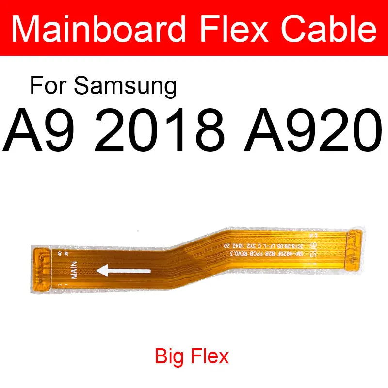 ЖК-материнская плата гибкий кабель для Samsung Galaxy A9 2018 SM-A920 A920F ЖК-подключение материнская плата гибкий кабель запасные части для ремонта