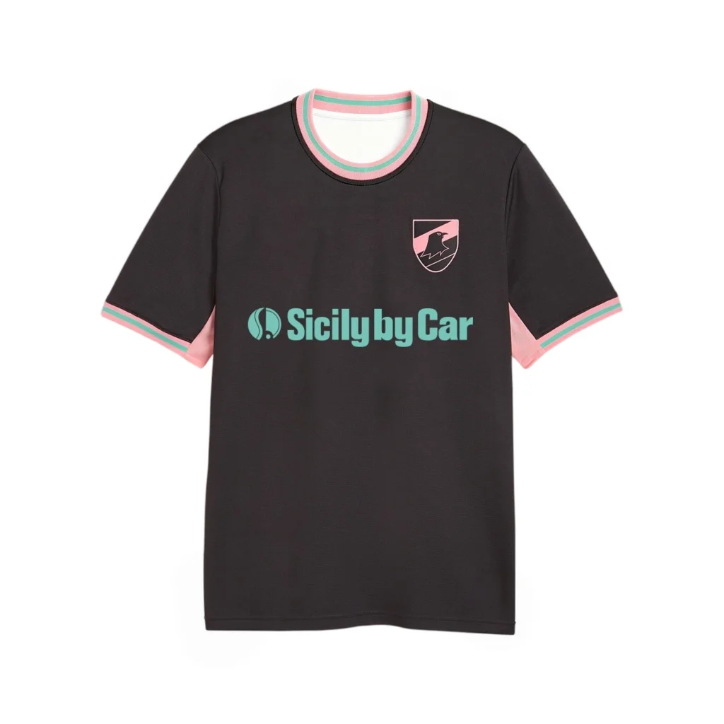 2026/27 Palermo Italian football clubs Jersey T-Shirt Men's Women's Summer Sport Breathable and quick-drying Loose shirt Tos