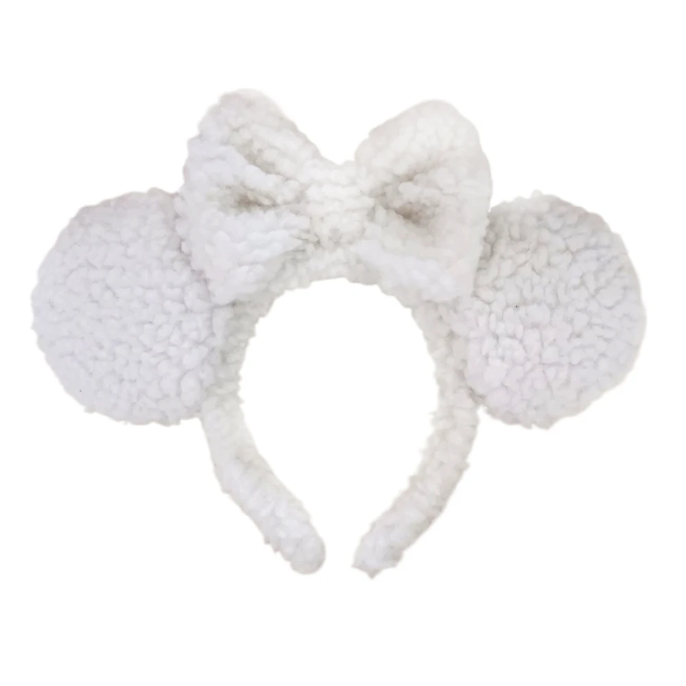 Plush Mickey Mouse Ears Hair Hoop Hairband Headband Hair Accessories Women Girl Baby Toys COSTUME Headband Cosplay Gift