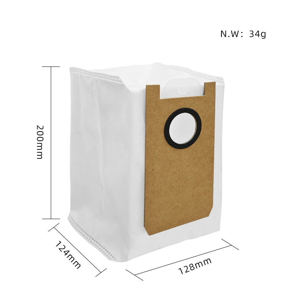 Dust Bags For UWANT U200 Robot Vacuum Cleaner Replacement High Capacity Dust Bags Parts Supplies Accessories