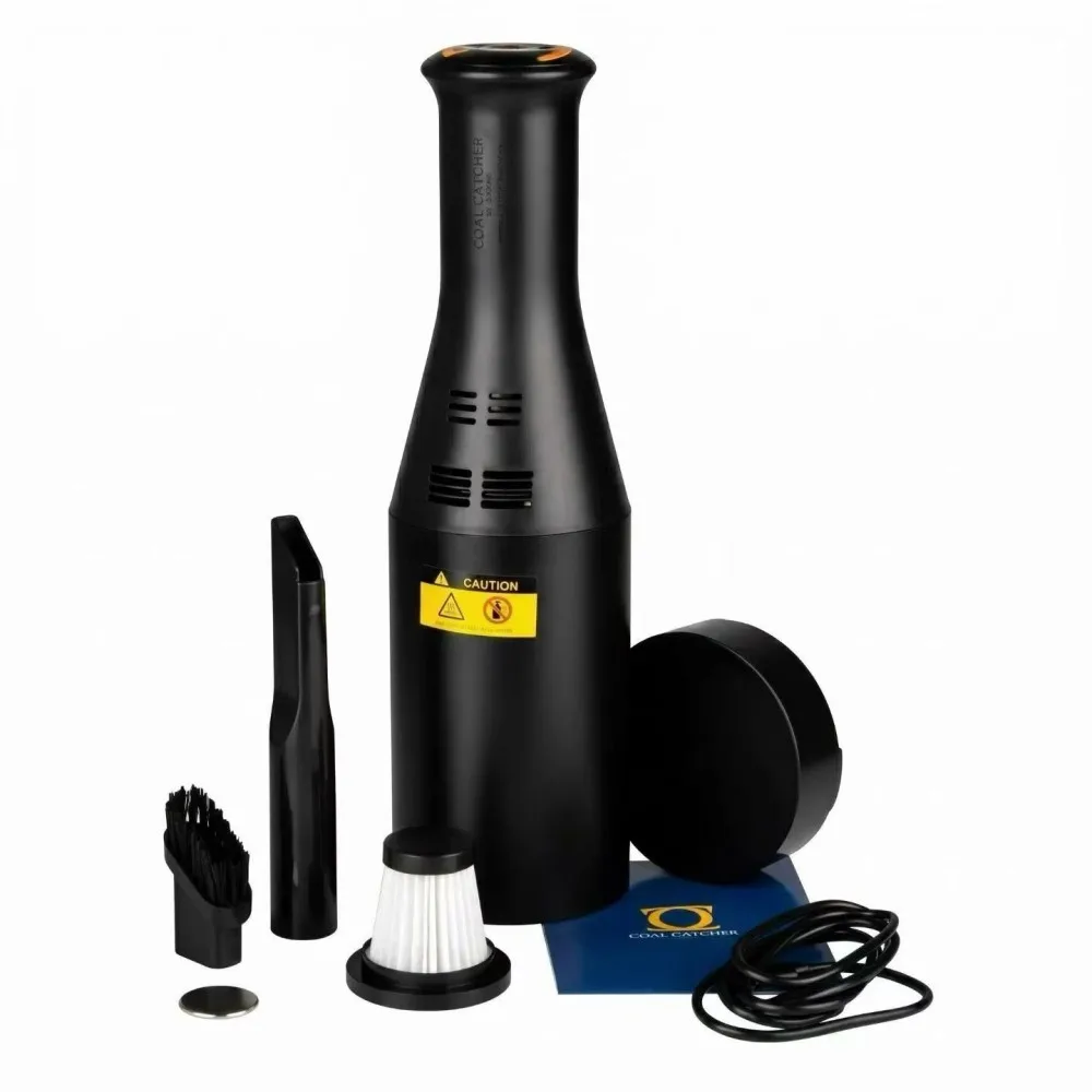 2‑in‑1 Hookah Charcoal Blower&Ash Vacuum Cleaner Rechargeable Shisha Coal Burner Ash Remover With Replaceable Filter For Chicha