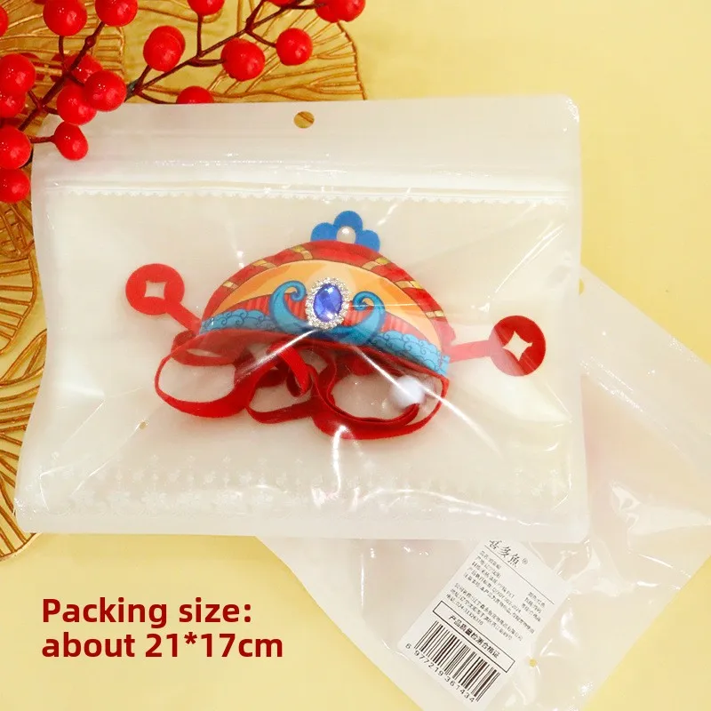 Original New Arrivals Spring Festive Ruyi Hat Cat Dog Pet New Year Decorations Pet Supplies