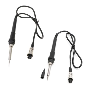 Station soudage 24V 50W, poignée fer à souder, outil réparation pistolet chaud soudage à 5 broches