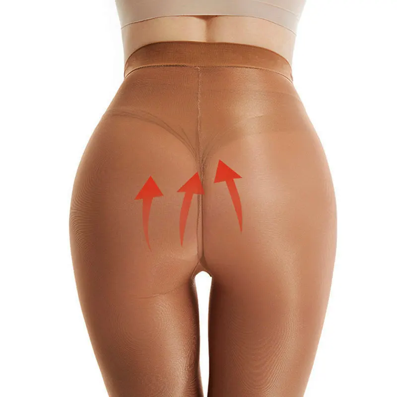 80D verstärktes Schrittpolster Yoga-Leggings Damen Nylon-Strumpfhose S M L XL Übergröße für Nachtclub-Sängerinnen Bühnenauftritte – Detail 5