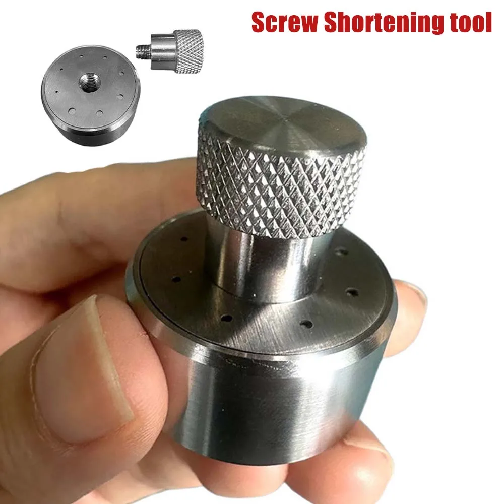 1pcs High Quality Watch Repair Tools Screw Shortener Watch Eyeglasses Screw Shortening Fixed Screw Jig Holds 0.6-2.0mm Screws