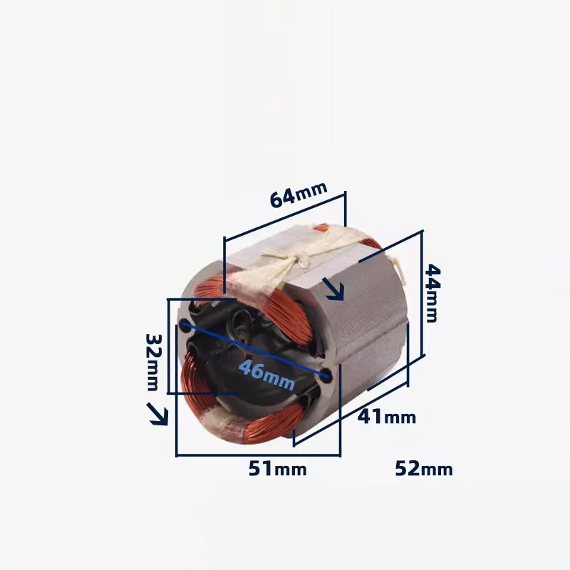 Accessori per statore indotto per Bosch GBM550BV GBM550DBV trapano a mano 4 denti rotore armatura ancoraggio statore bobina di ricambio