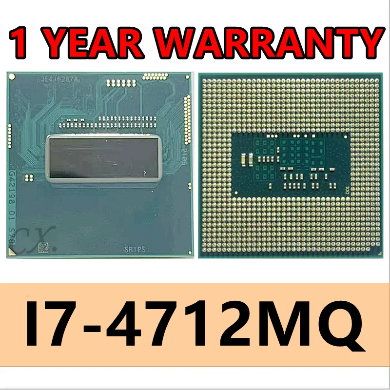 i7-4712MQ i7 4712MQ SR1PS 2.3 GHz Quad-Core Eight-Thread 6M 37W CPU Processor Socket G3 / rPGA946B