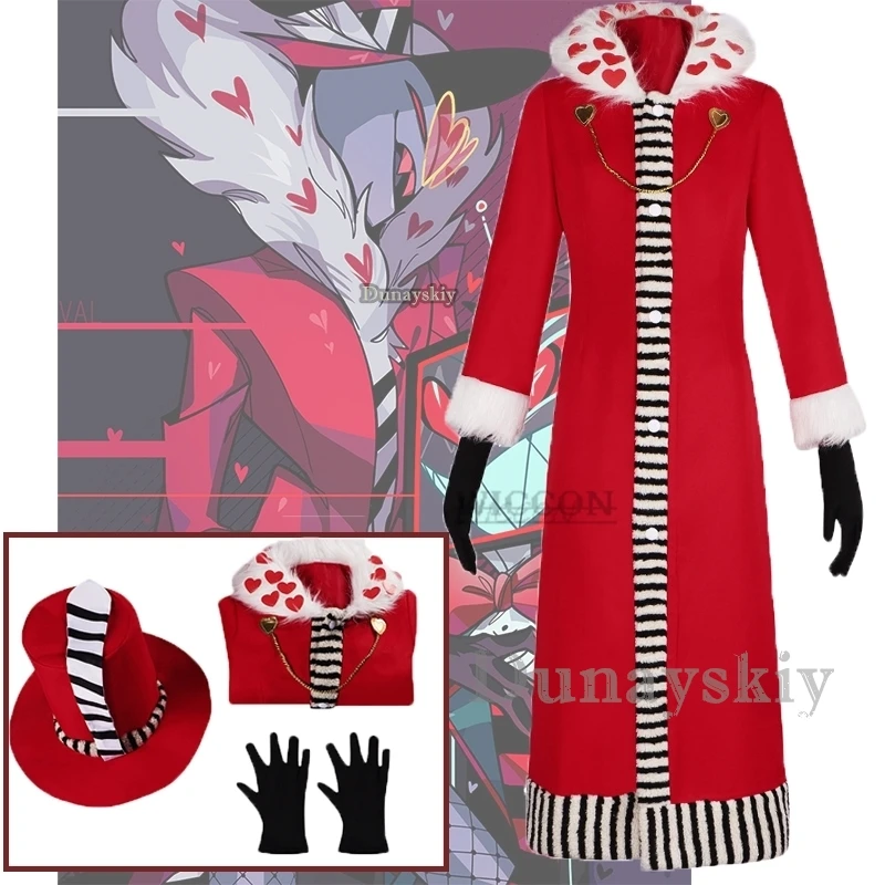 

Костюм для косплея аниме Hazbin Valentino, унисекс, унисекс