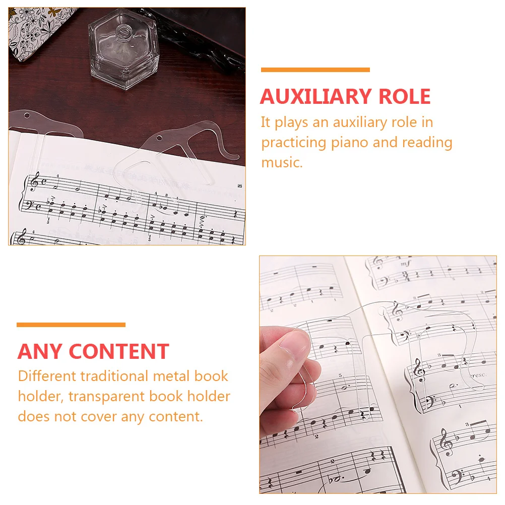 

Fashion Clip Paper Clamp Portable Holder Book Page Note