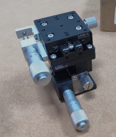 XYZ Manual Positioning Stage - Three-Axis Fine Adjustment Platform for Optical Alignment