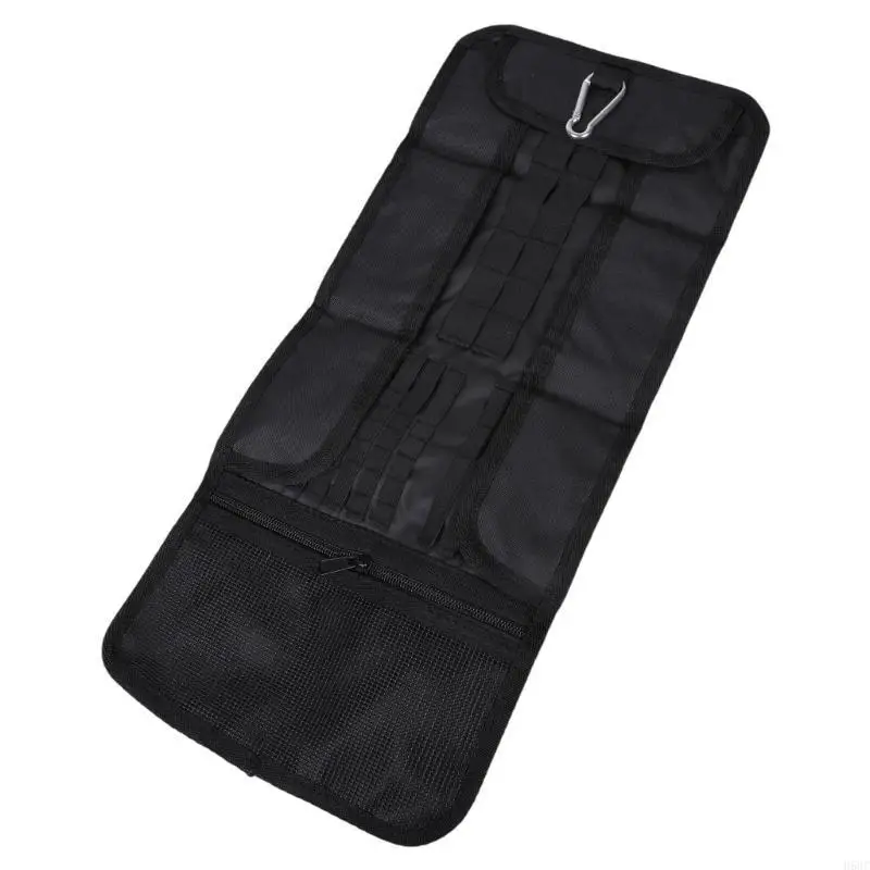 حقيبة تخزين أدوات فعالة قابلة للطي H58C مع صندوق أدوات بتصميم ذو سعة كبيرة لمعدات الدراجات النارية