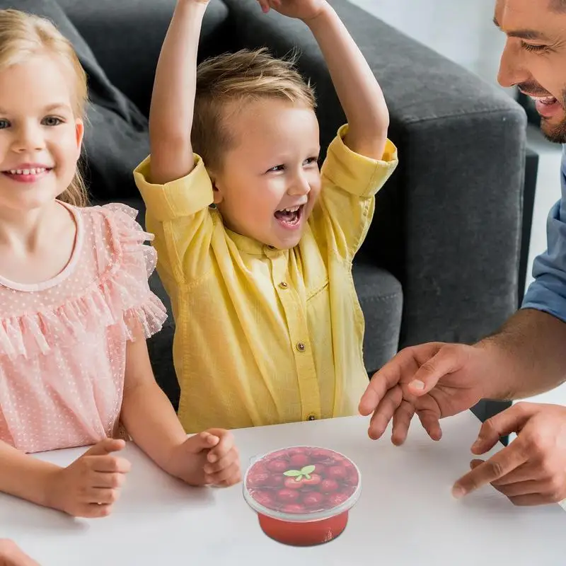 Cubo de gelatina de juguete para niños y adultos, masilla sensorial suave de 60ml, arcilla de barro de colores, educativa