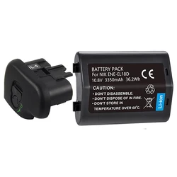 EN-EL18 Battery + BL-5 Battery Chamber Cover for Nikon Battery Grip MB-D18 MB-D17 MB-D12 for D850 D800 D800E D810 D810A D500