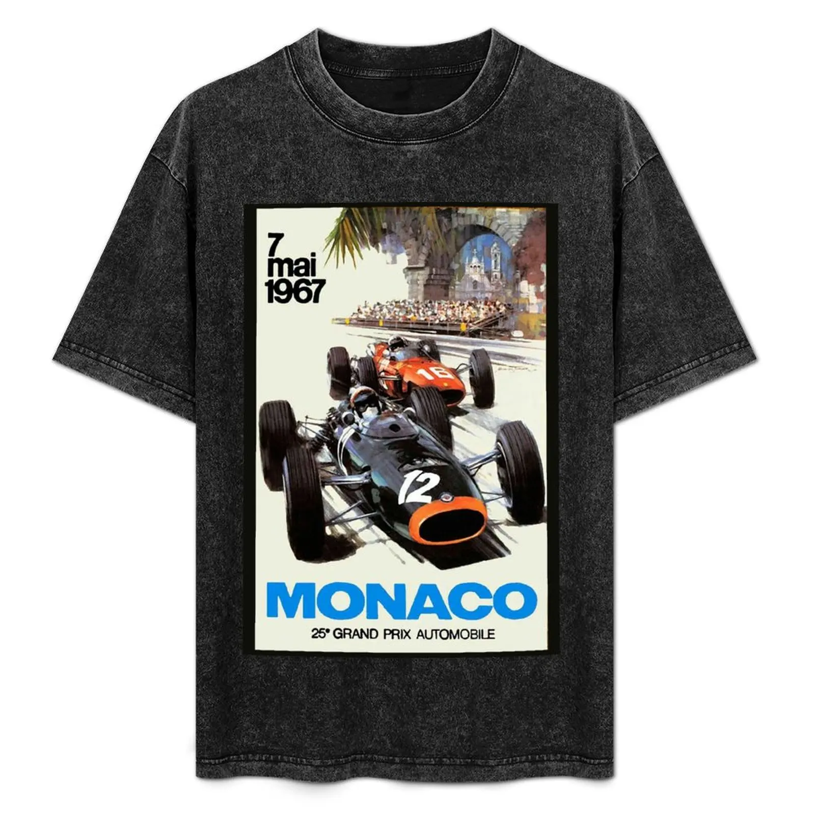 

Monaco 1967 Mighty BRM T-Shirt Lightweight Casual Summer T-Shirt