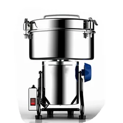 4500G 4500W Coffee Grinder 430 Stainless Steel Commercial Medicine Flour Powder Crusher Powder Crusher Electric Coffee Grinder