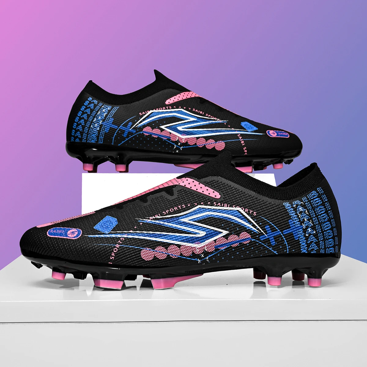 

Sports breathable FG long nail artificial grass suitable for training and competition, universal football shoes for all seasons